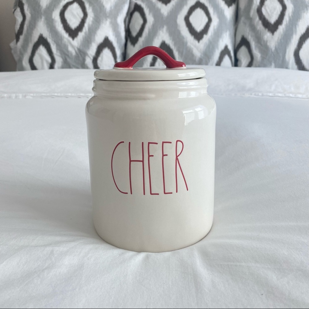 OG 2017 Rae Dunn Cheer Canister